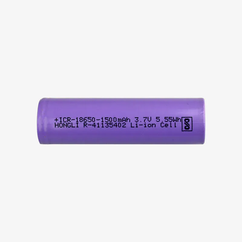 18650 Li-ion Rechargeable Battery (1500 mAh) - Original