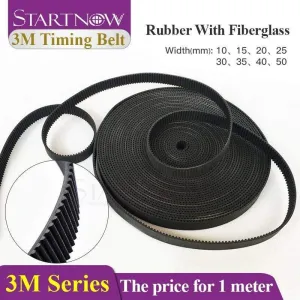 3M Series Open-Ended Transmission Synchronous Belts For CO2 Machine HTD 3M Pitch Timing Belt Width 10 15 17 20 35 40 50