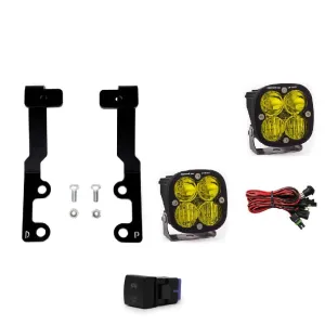 3rd Gen Tundra Low Profile Ditch Light Kit - Amber | 2022-2025 Toyota Tundra