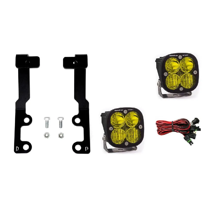 3rd Gen Tundra Low Profile Ditch Light Kit - Amber | 2022-2025 Toyota Tundra