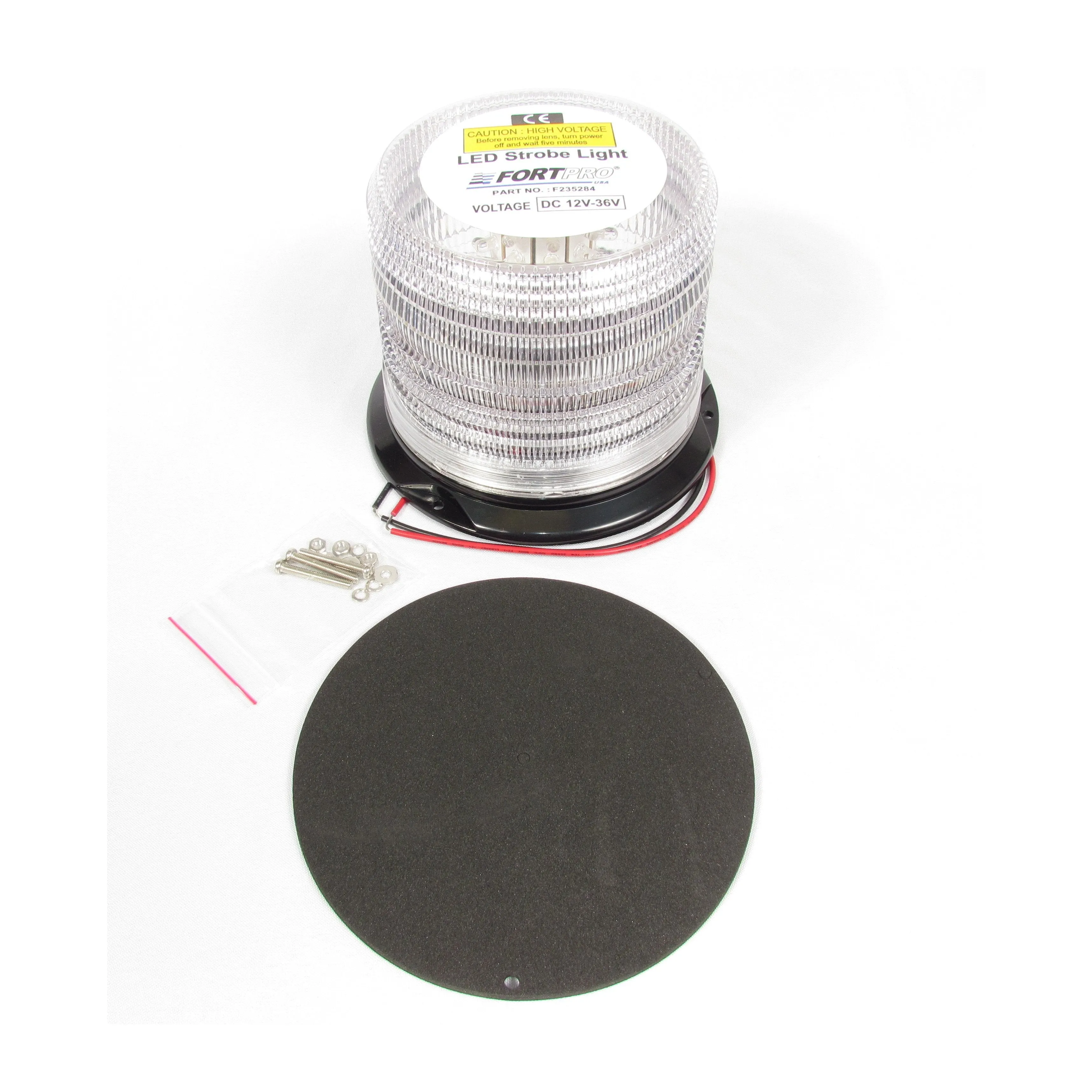 4.6"Clear 60 Leds Strobe Cab Light | F235284