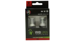 7443 Red LED Bulbs High Output (Pair)