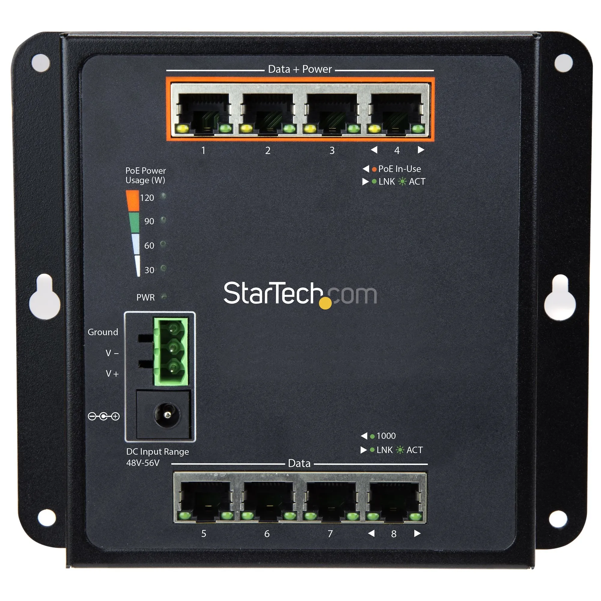 8-Port (4X Poe  ) Gbe Switch