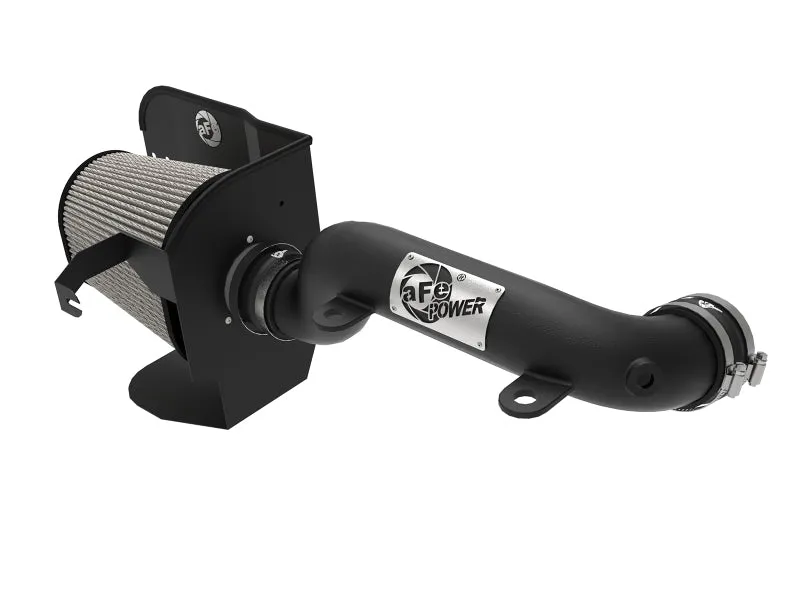 AFE Magnum FORCE Cold Air Intake System (w/Pro DRY S Filter): Jeep Wrangler 2.0L 2018 - 2024