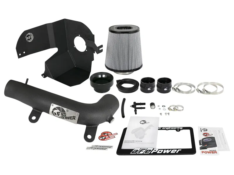 AFE Magnum FORCE Cold Air Intake System (w/Pro DRY S Filter): Jeep Wrangler 2.0L 2018 - 2024