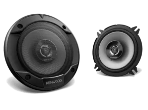 Altavoces coche - Kenwood KFC-S1366, 260 W, 2 vías, 89 dB, 13 cm, Negro