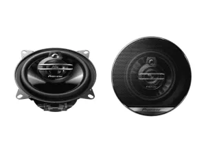 Altavoces coche - Pioneer TS-G1030F, 10 cm, 210W, 3 vías, 87 dB, 35 - 27000 Hz, Negro