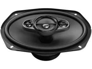 Altavoces de coche - Pioneer TS-A6980F, 4 vías, 650 W, Tweeter Piezoléctrico, Negro