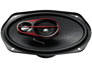 Altavoz coche - Pioneer TS-R6951S, 3 vías, 400W, Negro