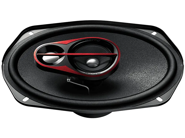 Altavoz coche - Pioneer TS-R6951S, 3 vías, 400W, Negro