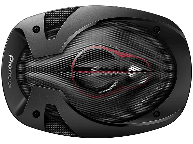 Altavoz coche - Pioneer TS-R6951S, 3 vías, 400W, Negro