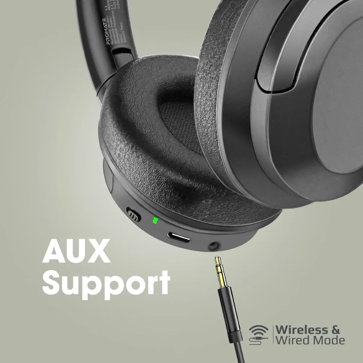 ANC High-Fidelity Stereo Wireless Headphones