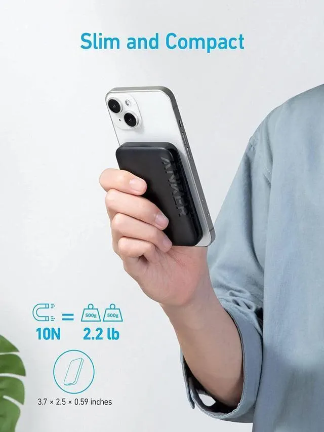 Anker 321 MagGo Battery (PowerCore 5K) -Black