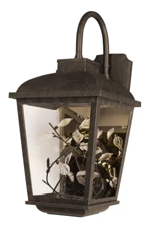 Arbor 11" 2 Light Outdoor Wall Mount in Adobe