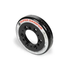 ATI Performance Harmonic Balancer Shell - 6.325" OD - SFI 18.1 - Aluminum - Black - ATI Super Damper - Internal Balance - Chevy Front