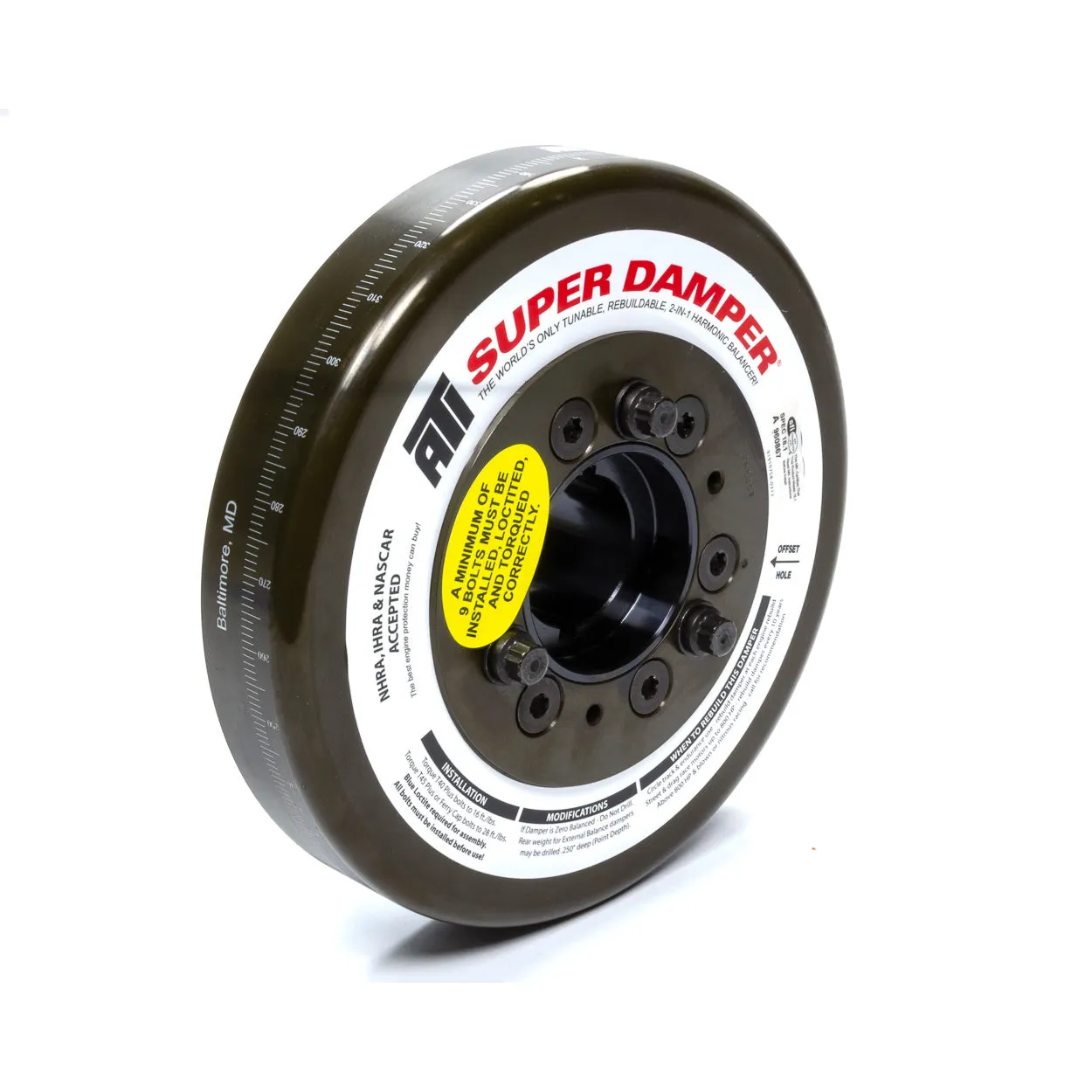 ATI Products BBC 8.074 Harmonic Damper -SFI