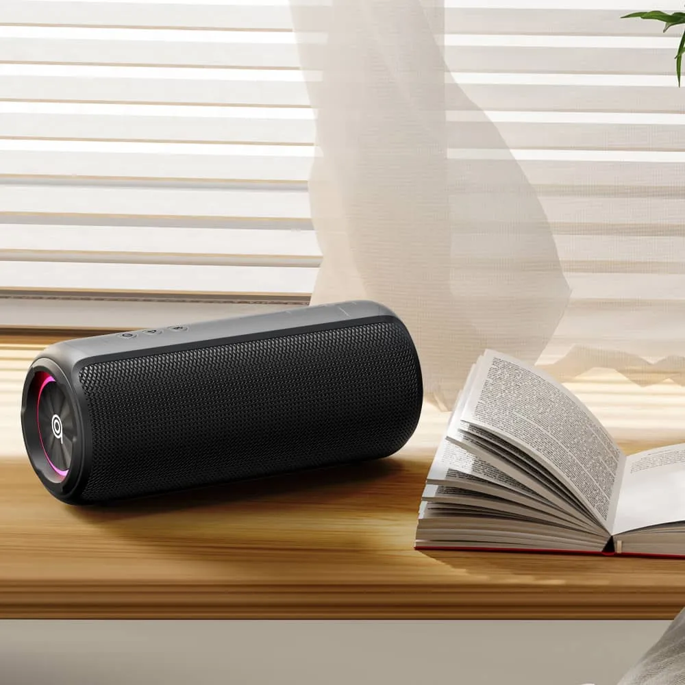 BoomMax Elite 30W Bluetooth Speaker - Powerful Sound, Tri-Bass EQ, IPX7 Waterproof, 8-Hour Playtime, USB-C Fast Charging - digifon
