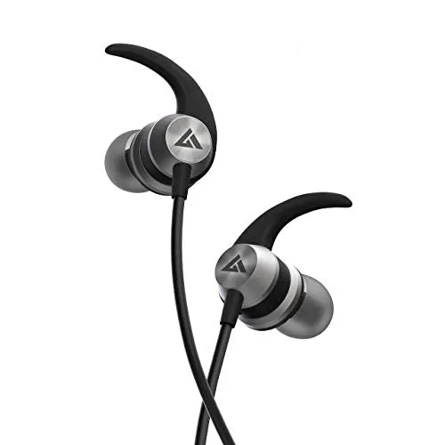 Boult Audio BassBuds X1 in-Ear Wired Earphones with Mic and 10mm Powerful Driver for Extra Bass and HD Sound (Grey)