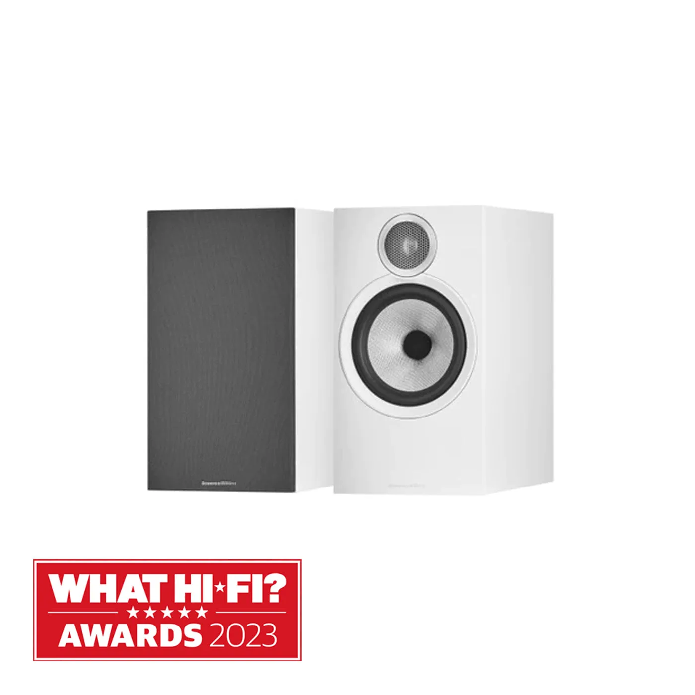 Bowers & Wilkins 606 S3 Standmount Speakers Pair White