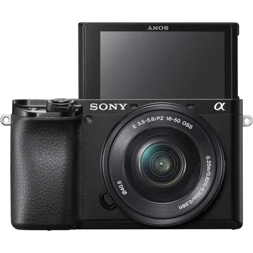 Certified Refurbished - Sony ILCE6100Y/B Alpha 6100 APS-C Mirrorless Camera   16-50mm   55-210mm Lenses