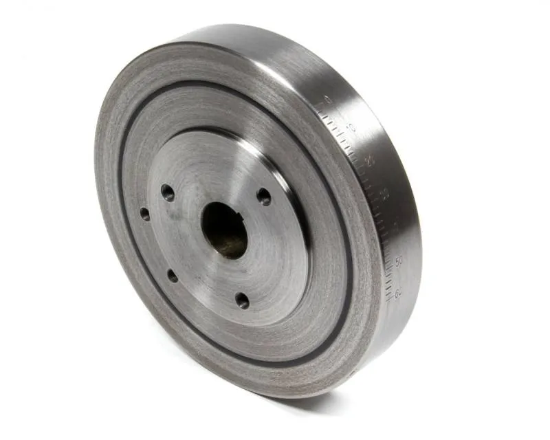 Chevrolet Performance 8" Diameter Harmonic Balancer Steel Black External Balance - Small Block Chevy