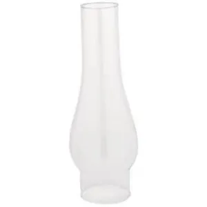 Clear Glass Chimney, 10-In.