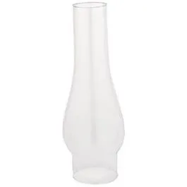 Clear Glass Chimney, 10-In.