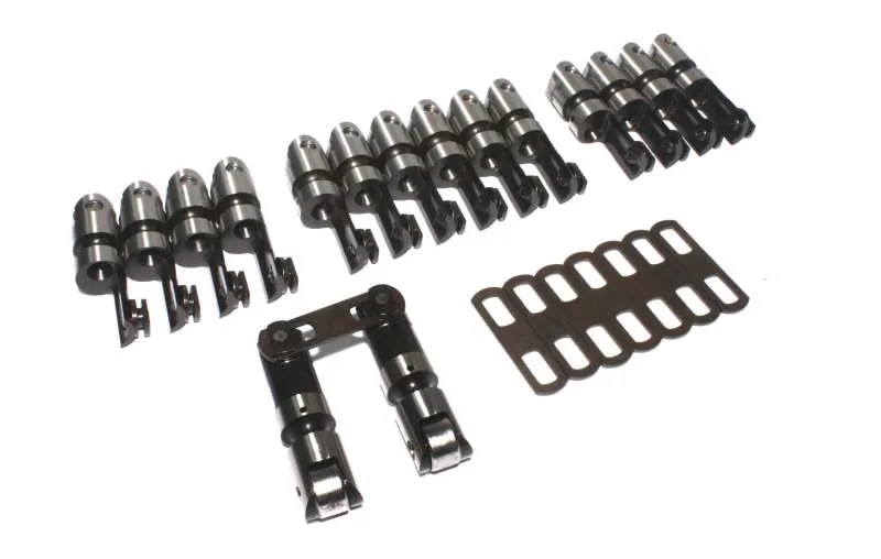 Comp Cams SB Chevy Endure-X™ Offset Style Roller Lifters (16) - .842" Bore - Chevrolet V8 265-400