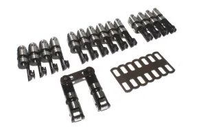 Comp Cams SB Chevy Endure-X™ Offset Style Roller Lifters (16) - .842" Bore - Chevrolet V8 265-400