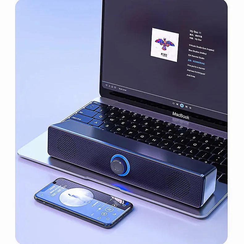 Compact Bluetooth Computer Speaker