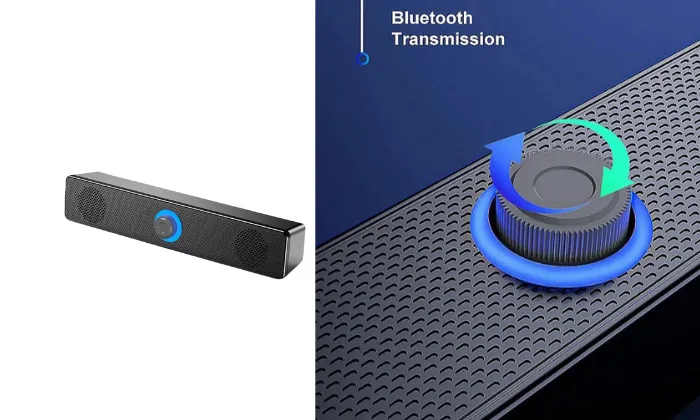 Compact Bluetooth Computer Speaker