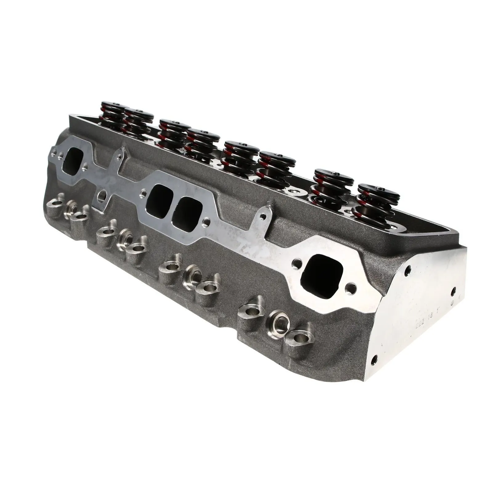 Dart SHP Aluminum Cylinder Head - Assembled - 2.020/1.600 in Valve - 200 cc Intake - 64 cc Chamber - 1.437 in Springs - Straight Plug - SB Chevy