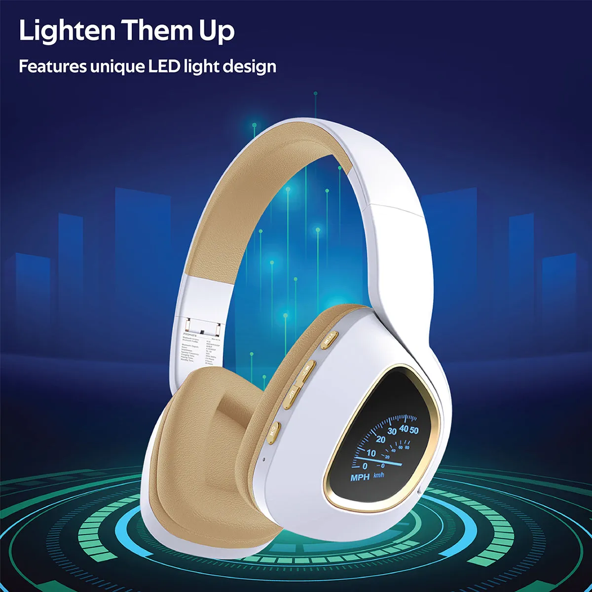 Deep Bass Over-Ear Wireless Stereo Headphone