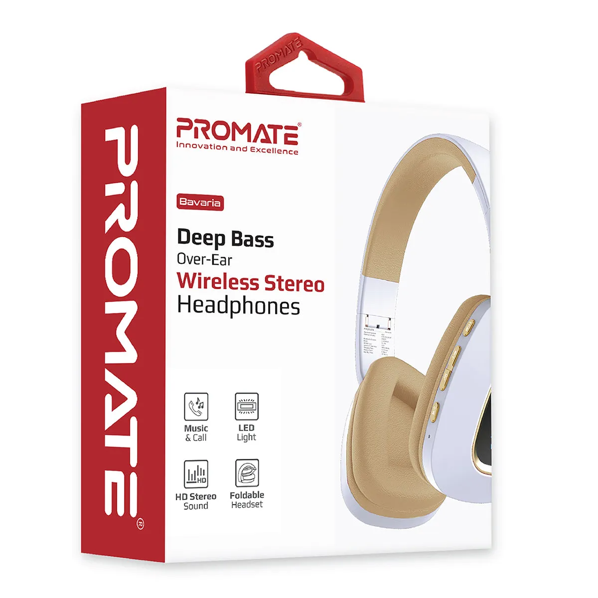 Deep Bass Over-Ear Wireless Stereo Headphone