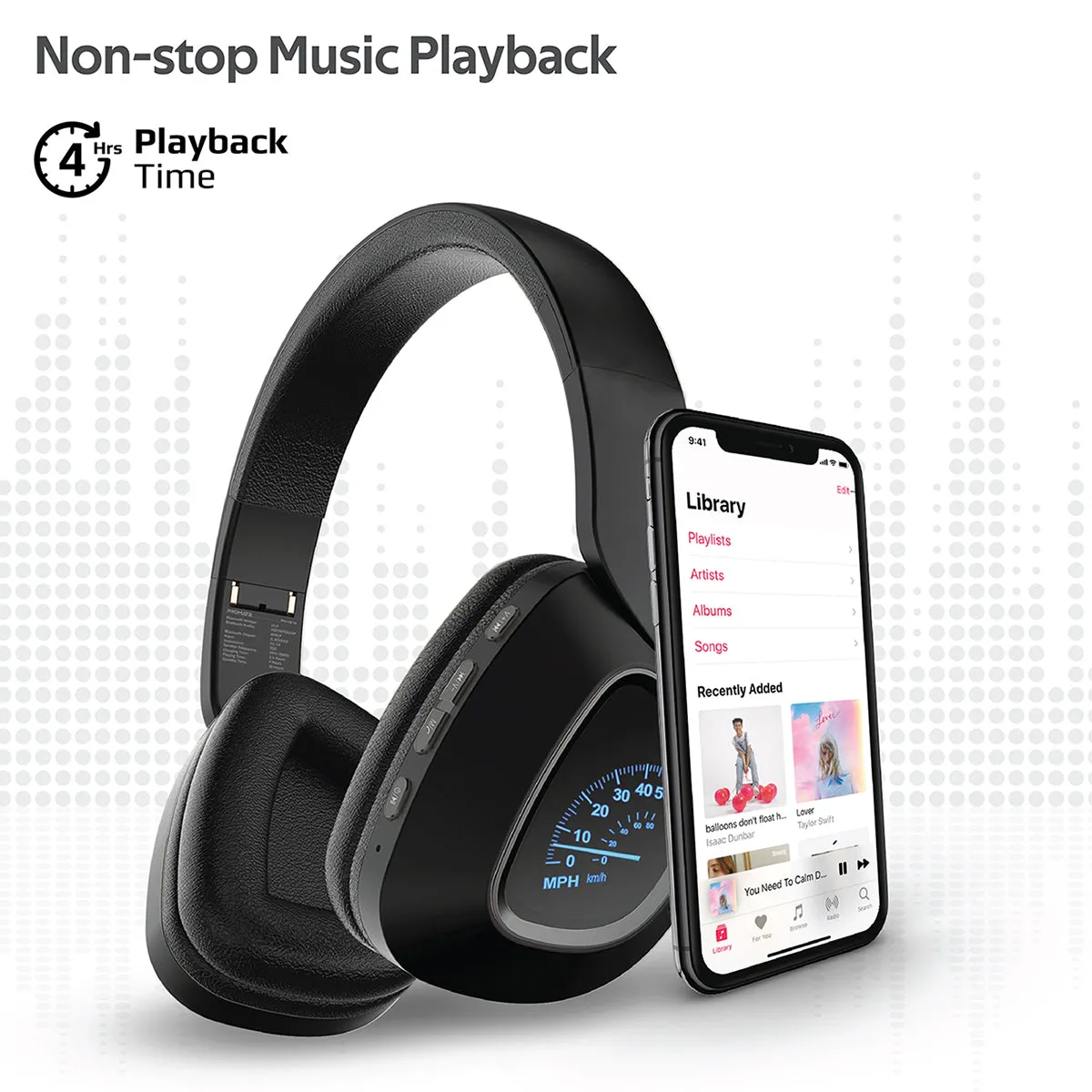 Deep Bass Over-Ear Wireless Stereo Headphone