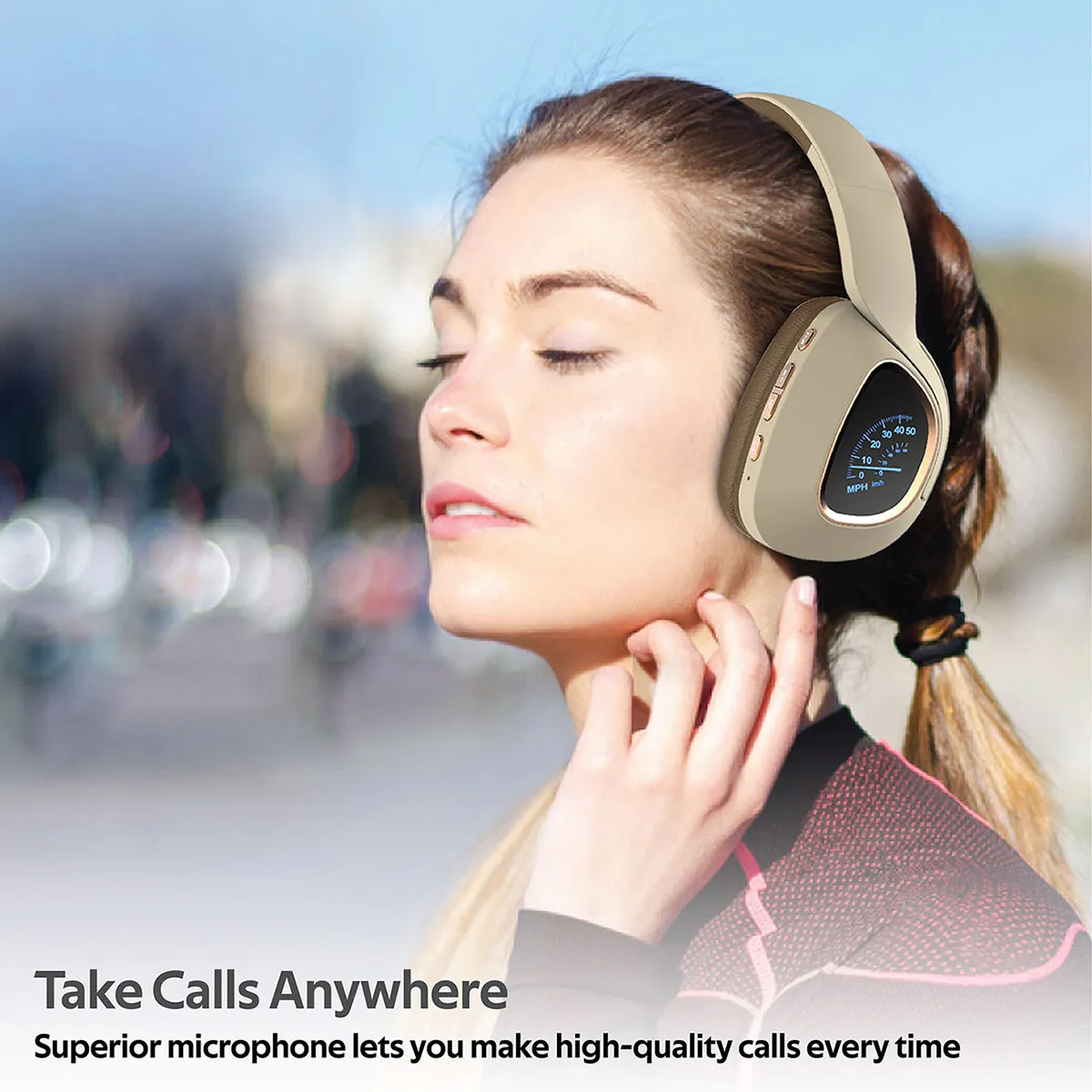Deep Bass Over-Ear Wireless Stereo Headphone