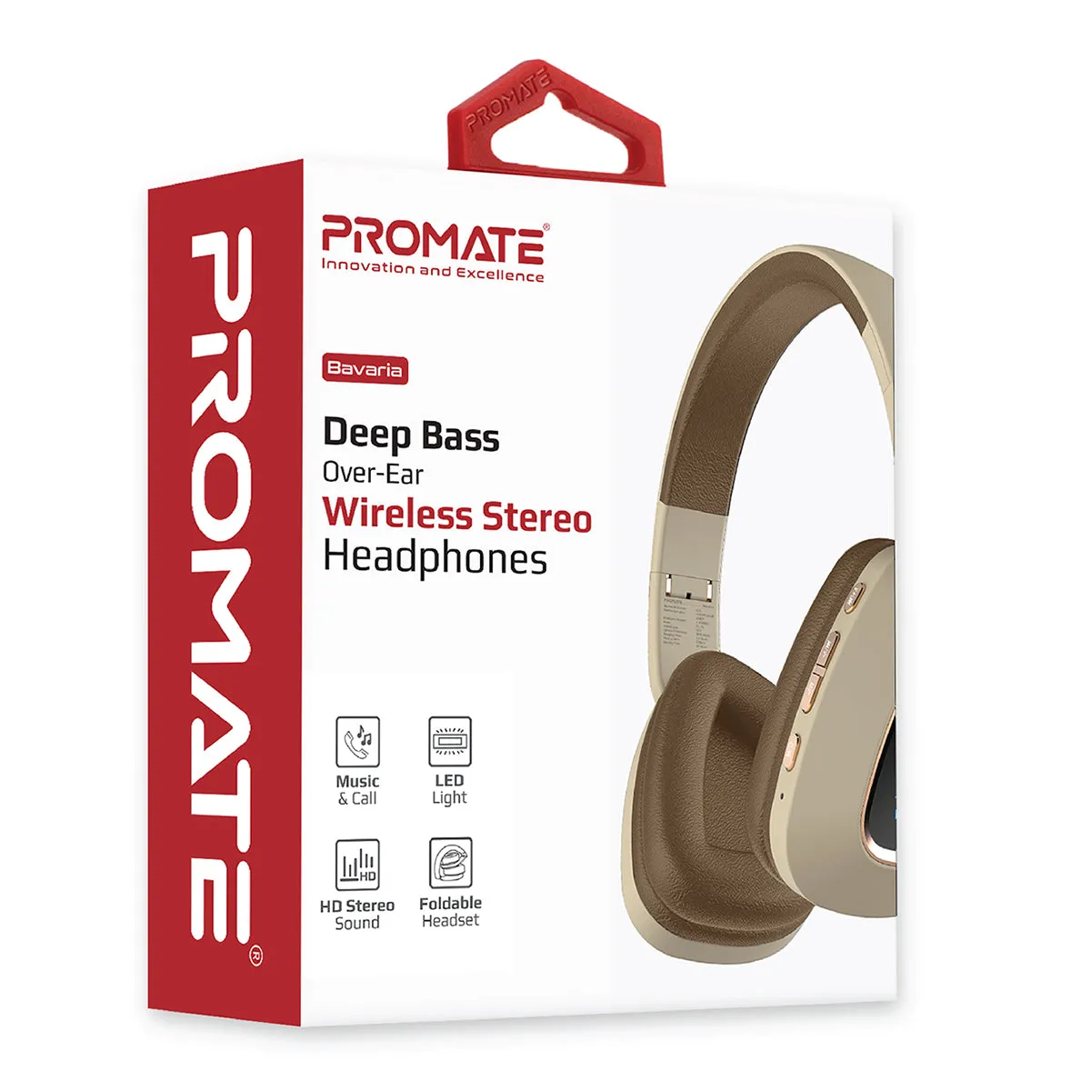 Deep Bass Over-Ear Wireless Stereo Headphone
