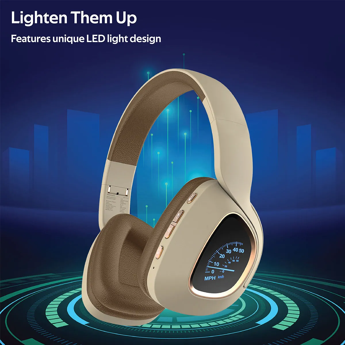 Deep Bass Over-Ear Wireless Stereo Headphone