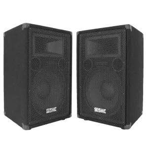 FL-12P - Pair of Premium 12" PA/DJ Speaker Cabinets with Titanium Horns