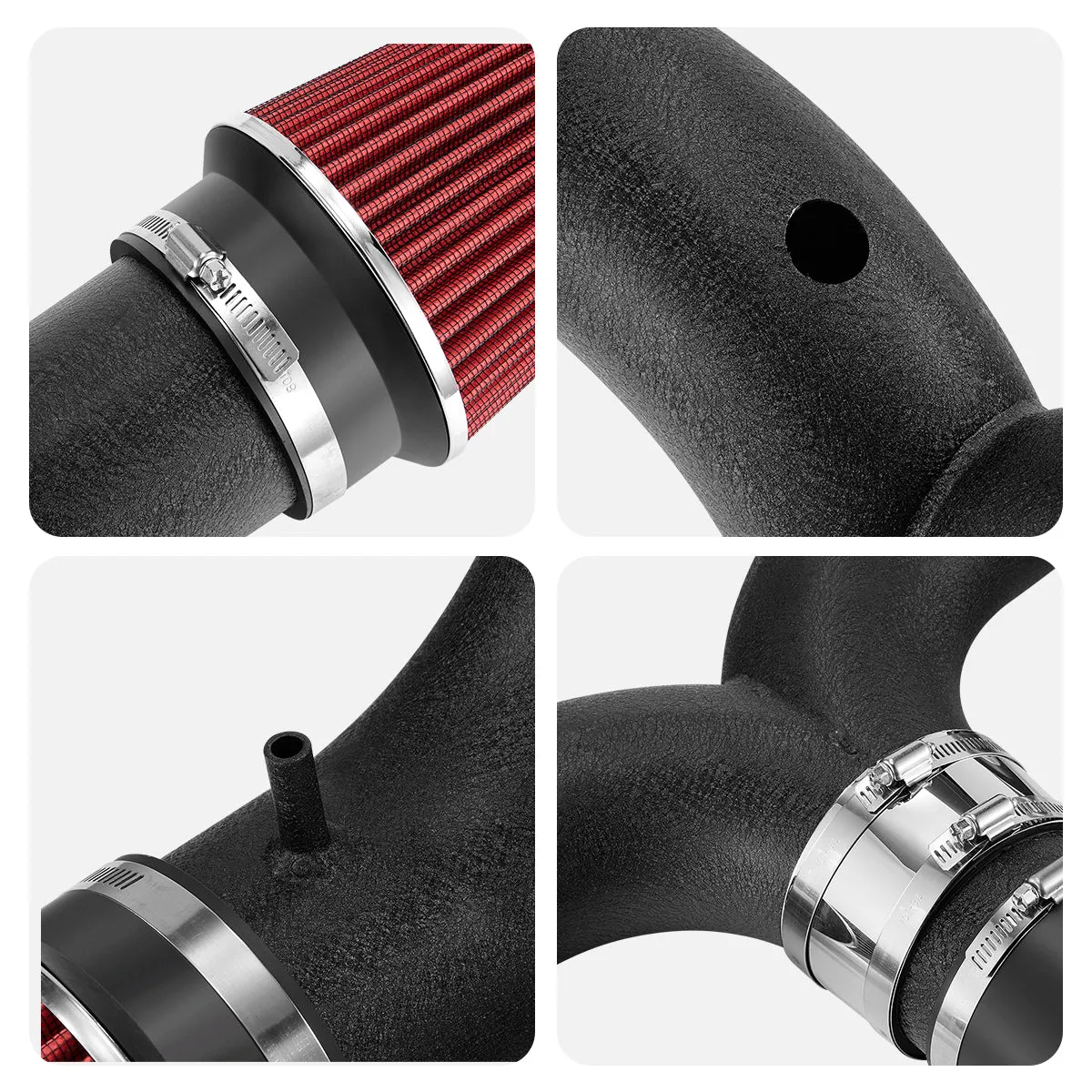 For 2003-2008 Dodge Ram 1500&2004-2009 Dodge Durango&2007-2008 Chrysler Aspen 5.7L V8 Dual Twin Air Intake Kit |SPELAB