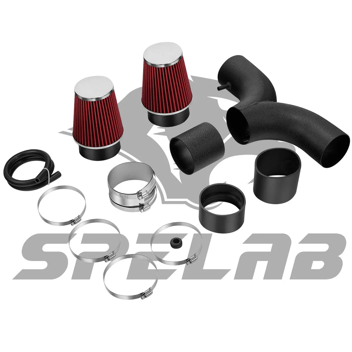 For 2003-2008 Dodge Ram 1500&2004-2009 Dodge Durango&2007-2008 Chrysler Aspen 5.7L V8 Dual Twin Air Intake Kit |SPELAB