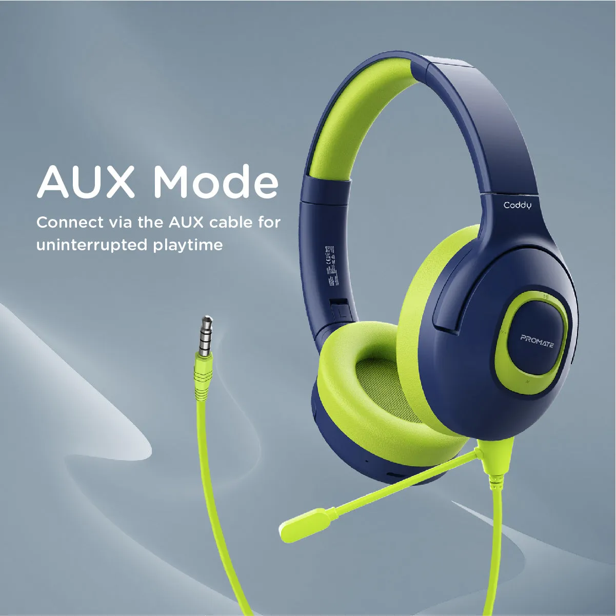 Hi-Definition SafeAudio™ Wireless Headphone