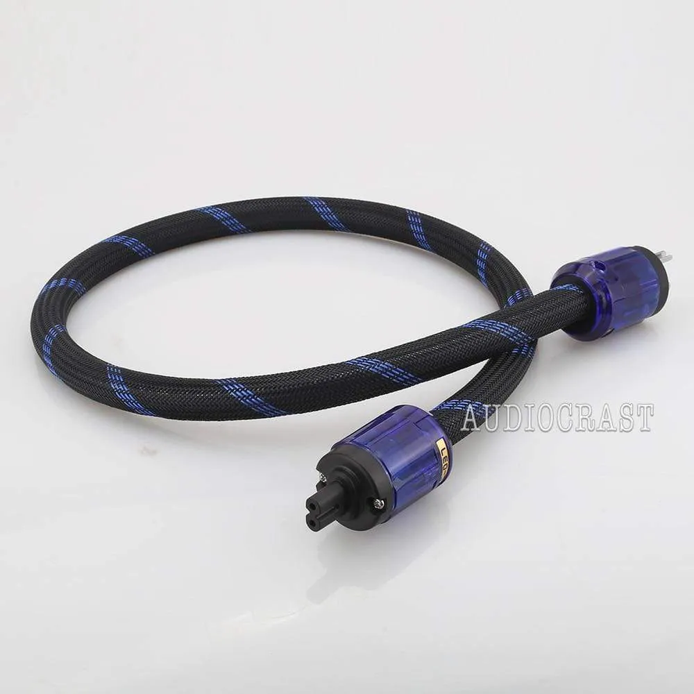 HI-End Pure copper US Power Cord Cable Audiophile Power Cord Cable US Plug With Figure 8 IEC C7 IEC Power Cable HIFI
