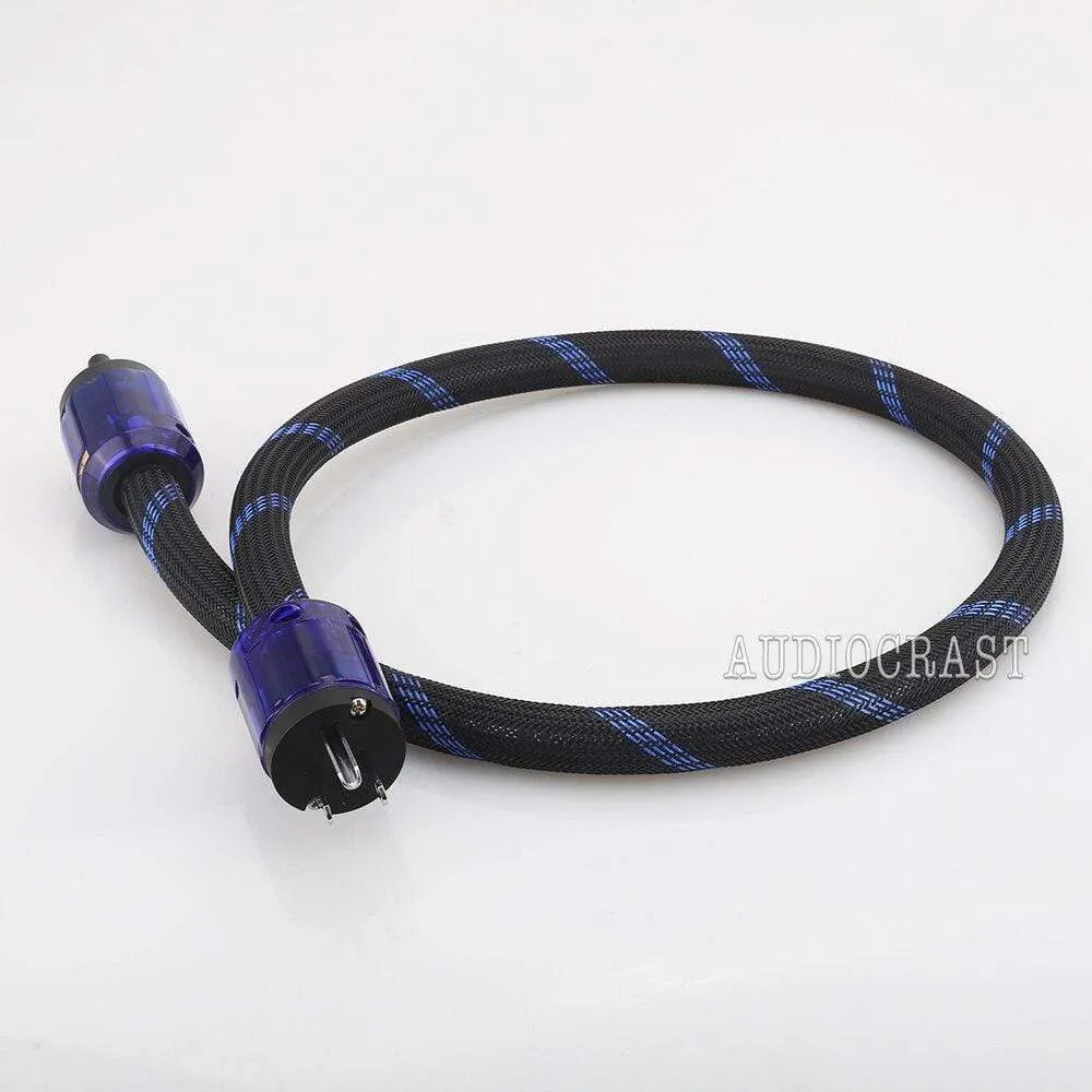 HI-End Pure copper US Power Cord Cable Audiophile Power Cord Cable US Plug With Figure 8 IEC C7 IEC Power Cable HIFI