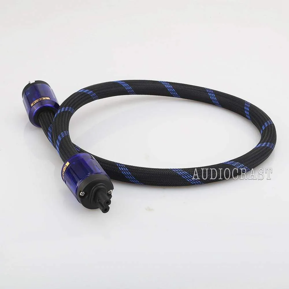 HI-End Pure copper US Power Cord Cable Audiophile Power Cord Cable US Plug With Figure 8 IEC C7 IEC Power Cable HIFI