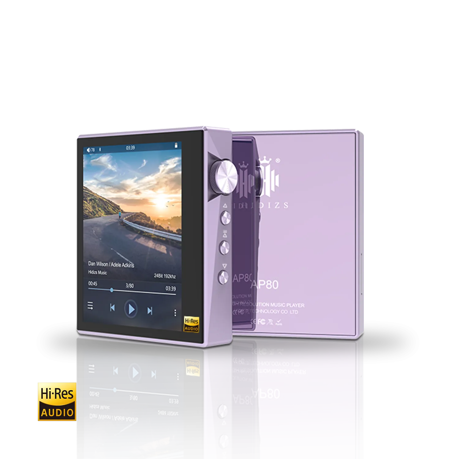 HIDIZS AP80 Portable Hi-Res LDAC Music Player