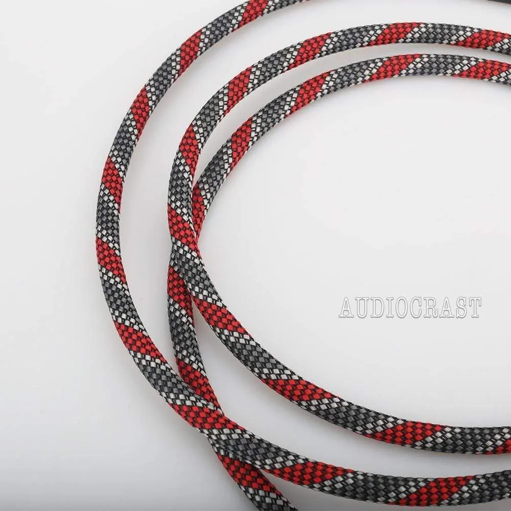 High Quality Hi-End A26 OCC silver plated USB audio cable data USB cable DAC USB hifi cable A-B usb cable