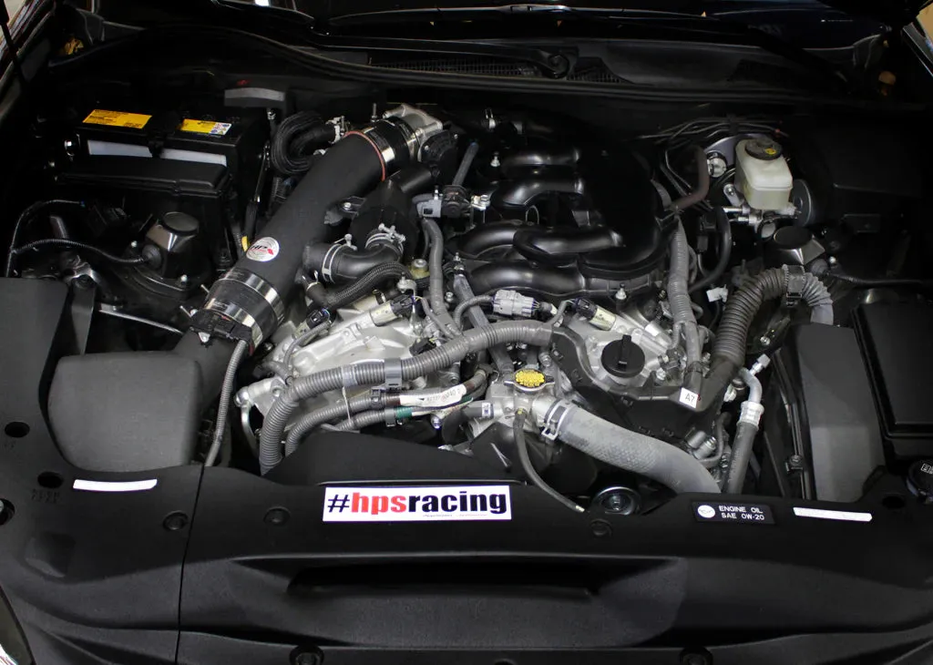 HPS Air Intake Tube Lexus RC350 3.5L V6 F-Sport (15-23) [Post MAF] Blue / Polished / Red / Black