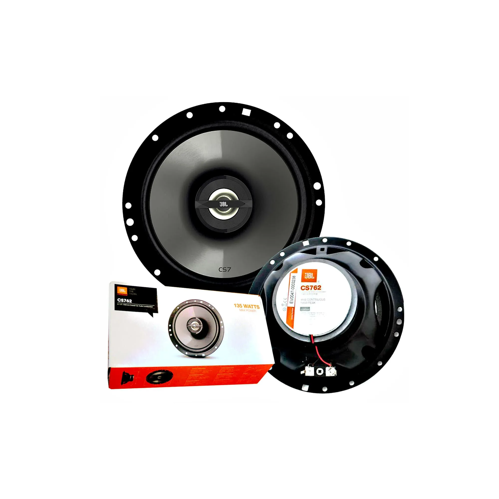 JBL CS 762 2 Way Component Car Speakers - | Car Coaxial Speaker Automobile Audio Speaker | Universal Sound Loudspeaker Sound