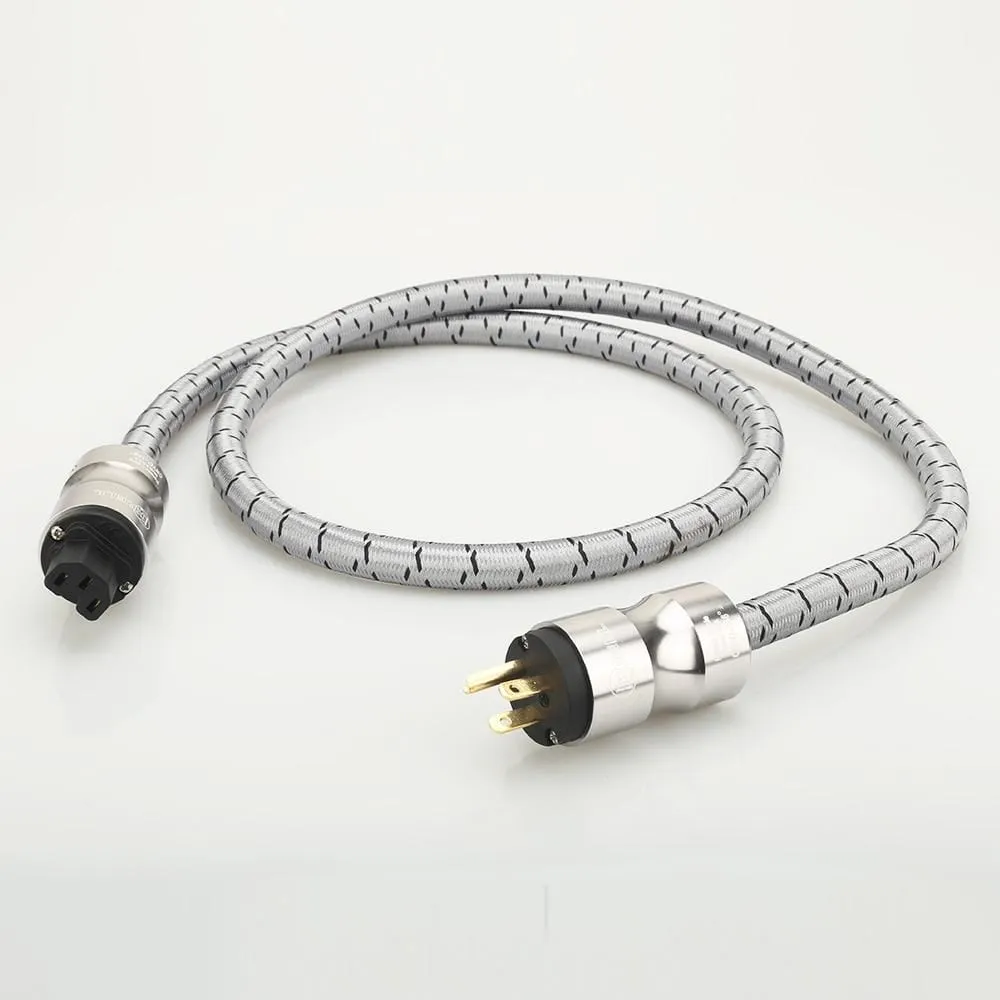 JP Krell HIFi Power Cable CRYO-156 US AC Power Cord Power Cable Schuko Audio CD Amplifier AMP US power cables EU US Plug